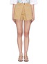 Main View - Click To Enlarge - CHLOÉ - Pleated front safari shorts