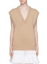 Main View - Click To Enlarge - CHLOÉ - V-neck cashmere wool knit vest