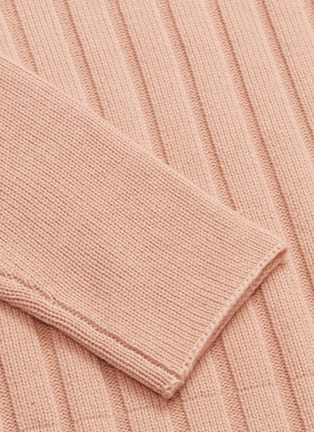  - CHLOÉ - Cashmere wool rib knit sweater