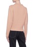 Back View - Click To Enlarge - CHLOÉ - Cashmere wool rib knit sweater
