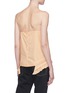 Back View - Click To Enlarge - CHLOÉ - Blossom embroidered ruffle hem camisole top