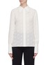 Main View - Click To Enlarge - CHLOÉ - Horse embroidered silk crepe blouse