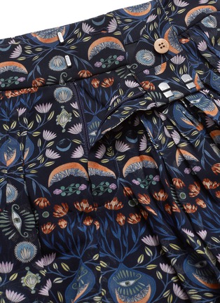 Detail View - Click To Enlarge - CHLOÉ - Ruffle blossom print skort