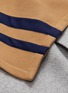  - CHLOÉ - Colourblock stripe melton zip cape