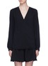 Main View - Click To Enlarge - CHLOÉ - Scalloped hem blouse