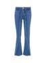 Main View - Click To Enlarge - AALTO - Pleated flap flared jeans