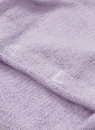 - AALTO - Logo intarsia brushed roll neck sweater