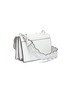 Detail View - Click To Enlarge - REBECCA MINKOFF - 'Christy' stud floral cutout small leather shoulder bag