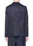 Back View - Click To Enlarge - JIL SANDER - Cotton twill soft blazer