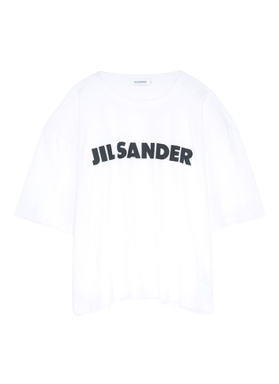 Main View - Click To Enlarge - JIL SANDER - Logo print T-shirt