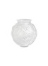 Main View - Click To Enlarge - LALIQUE - Hirondeles medium vase – Clear