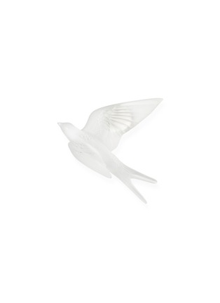 Main View - Click To Enlarge - LALIQUE - Swallow wings up wall sculpture – Clear