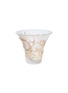 Main View - Click To Enlarge - LALIQUE - Hirondelles flared vase – Clear/Gold