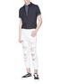 Figure View - Click To Enlarge - TOPMAN - 'Extreme' ripped jeans