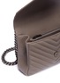 Detail View - Click To Enlarge - SAINT LAURENT - 'Collège Monogram' medium matelassé leather shoulder bag