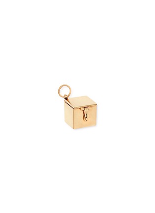 Main View - Click To Enlarge - MARLA AARON - 14k rose gold box charm