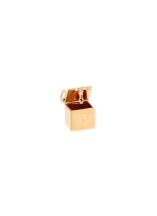 Figure View - Click To Enlarge - MARLA AARON - 14k rose gold box charm