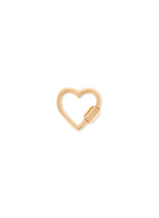 Main View - Click To Enlarge - MARLA AARON - 'Baby Heartlock' 14k yellow gold pendant