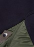  - SACAI - Bomber panel sweatshirt