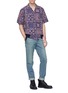 Figure View - Click To Enlarge - SACAI - x Reyn Spooner floral print ribbed hem shirt