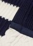  - SACAI - Mix knit patchwork sweater