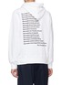 Back View - Click To Enlarge - SACAI - x The New York Times 'Truth' slogan print hoodie