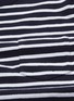  - SACAI - Stripe knit long sleeve T-shirt