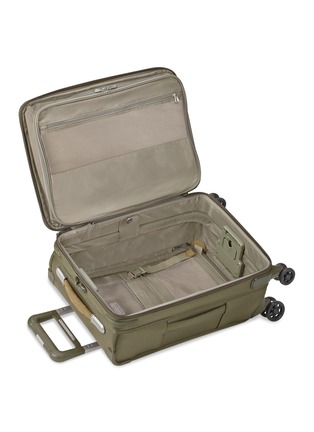 Detail View - Click To Enlarge - BRIGGS & RILEY - Baseline carry-on expandable spinner suitcase – Olive