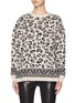 Main View - Click To Enlarge - ALTUZARRA - 'Casablanca' graphic leopard jacquard sweater