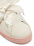 Detail View - Click To Enlarge - PUMA - 'Suede Heart Jewel' ribbon lace-up kids sneakers