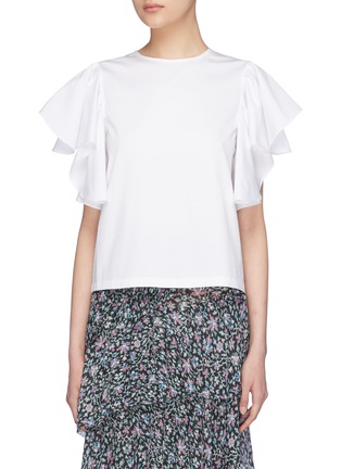 Main View - Click To Enlarge - CO - Ruffle sleeve top