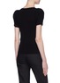 Back View - Click To Enlarge - CO - Strass puff sleeve wool-cashmere knit top