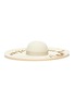 Figure View - Click To Enlarge - EUGENIA KIM - 'Sunny' sequinned slogan straw sun hat