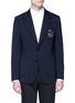 Main View - Click To Enlarge - - - Bee appliqué soft blazer