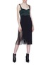 Figure View - Click To Enlarge - DION LEE - Silk satin bustier top