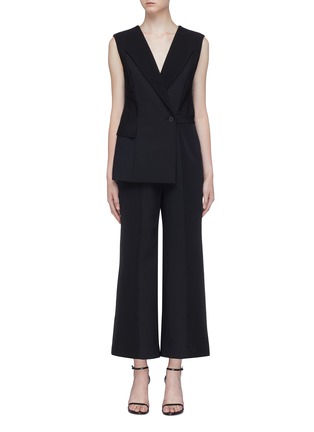 Main View - Click To Enlarge - DION LEE - Asymmetric panelled sleeveless jumpsuit