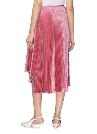 Back View - Click To Enlarge - CÉDRIC CHARLIER - Asymmetric pleated skirt
