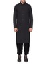 Main View - Click To Enlarge - DEVOA - Stand collar jersey coat