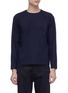 Main View - Click To Enlarge - THE WORLD IS YOUR OYSTER - Pleated wool blend sweatshirt