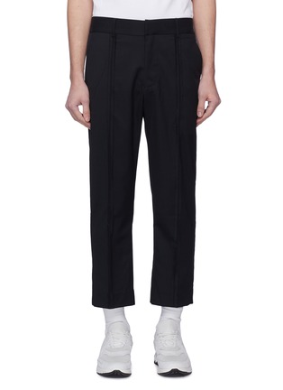 Main View - Click To Enlarge - THE WORLD IS YOUR OYSTER - Reverse seam twill pants