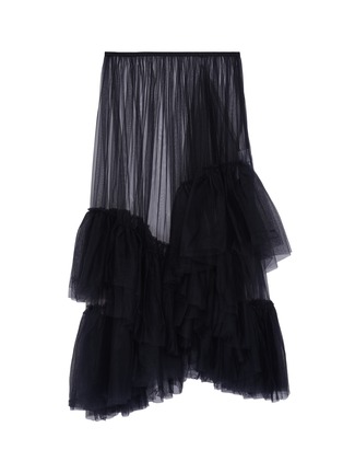 Main View - Click To Enlarge - ENFÖLD - Tiered ruffle tulle skirt