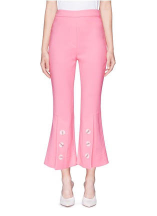 Main View - Click To Enlarge - ELLERY - 'Fourth Element' cropped flared pants