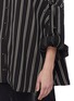 Detail View - Click To Enlarge - ESTEBAN CORTAZAR - Relaxed stripe blouse
