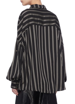 Back View - Click To Enlarge - ESTEBAN CORTAZAR - Relaxed stripe blouse