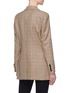 Back View - Click To Enlarge - BLAZÉ MILANO - 'George Timeless' check plaid single breasted wool blazer