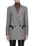 Main View - Click To Enlarge - BLAZÉ MILANO - 'Gone Away' double breasted honeycomb wool everyday blazer