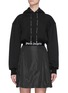 Main View - Click To Enlarge - PALM ANGELS - '24H' hoodie panel dress