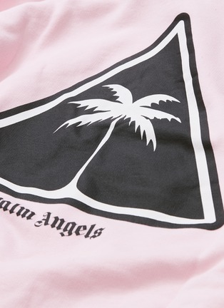  - PALM ANGELS - Logo print oversized hoodie
