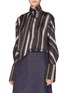 ROKSANDA - Tie neck stripe shirt