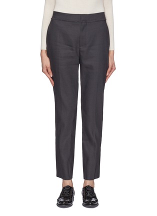 Main View - Click To Enlarge - MS MIN - Frayed waist suiting pants